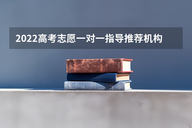 2022高考志愿一对一指导推荐机构 怎么进行填报