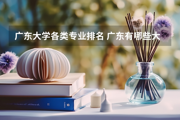 广东大学各类专业排名 广东有哪些大学排名