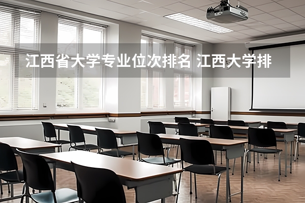 江西省大学专业位次排名 江西大学排名最新排名