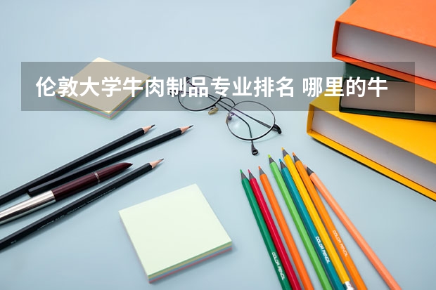伦敦大学牛肉制品专业排名 哪里的牛肉干最好吃