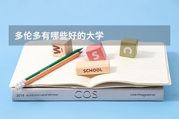多伦多有哪些好的大学