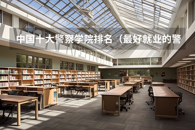 中国十大警察学院排名（最好就业的警察学院）