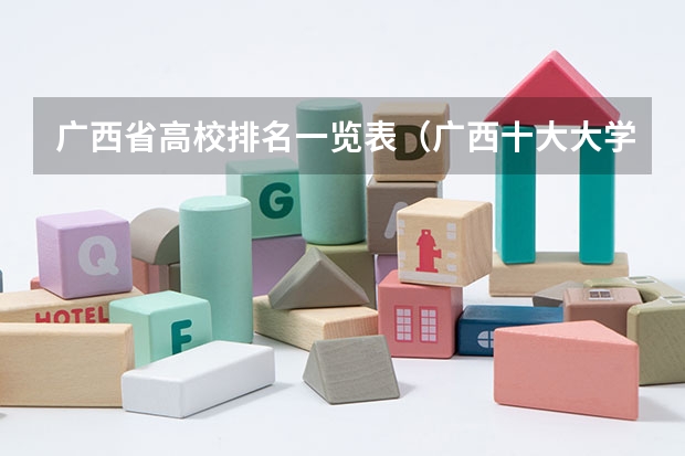 广西省高校排名一览表（广西十大大学排名榜前十名）