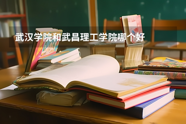 武汉学院和武昌理工学院哪个好