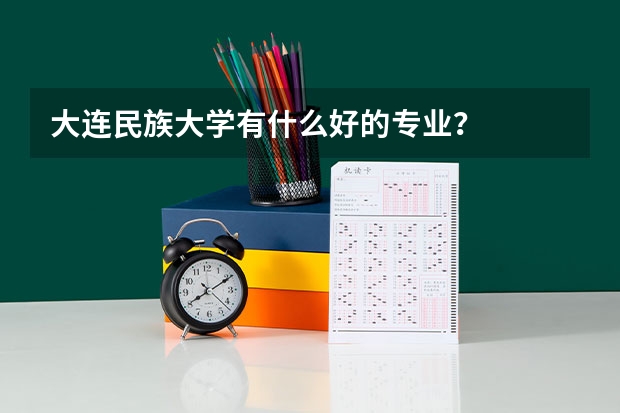 大连民族大学有什么好的专业？