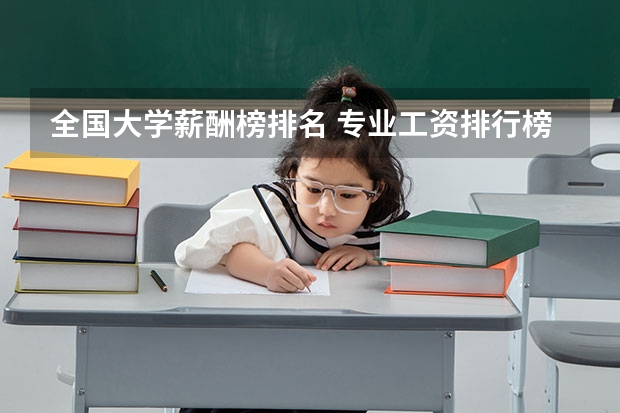 全国大学薪酬榜排名 专业工资排行榜