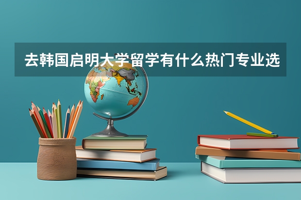 去韩国启明大学留学有什么热门专业选择