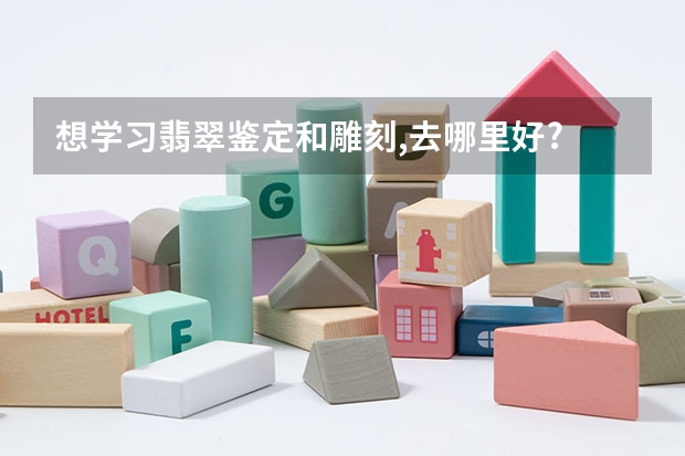 想学习翡翠鉴定和雕刻,去哪里好?