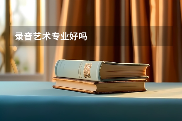 录音艺术专业好吗