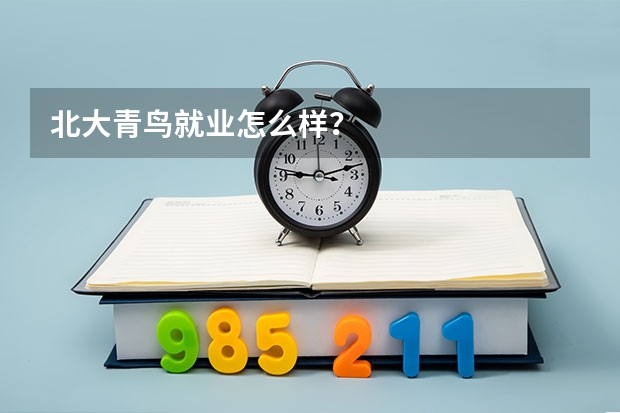 北大青鸟就业怎么样？