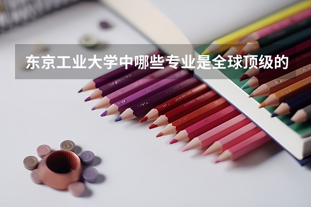 东京工业大学中哪些专业是全球顶级的？