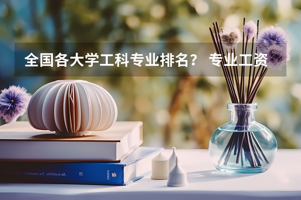 全国各大学工科专业排名？ 专业工资排行榜