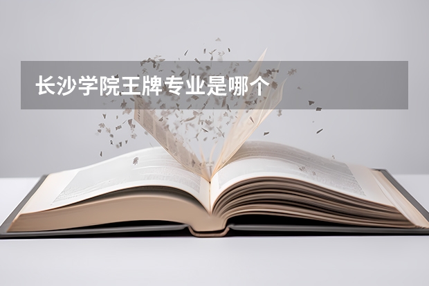 长沙学院王牌专业是哪个