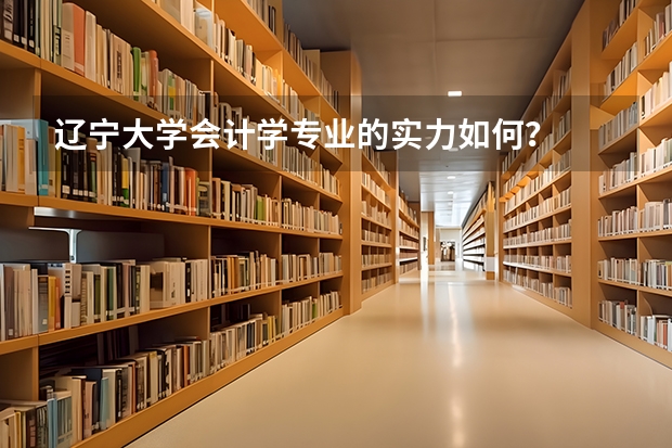 辽宁大学会计学专业的实力如何？