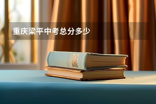 重庆梁平中考总分多少