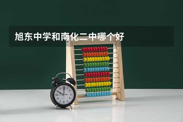 旭东中学和南化二中哪个好