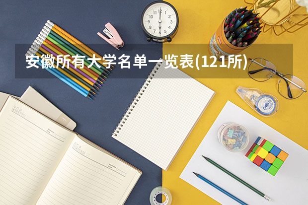 安徽所有大学名单一览表(121所)_安徽有哪些大学