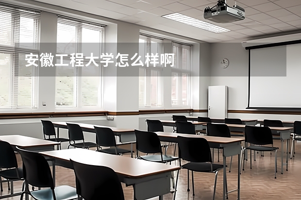 安徽工程大学怎么样啊