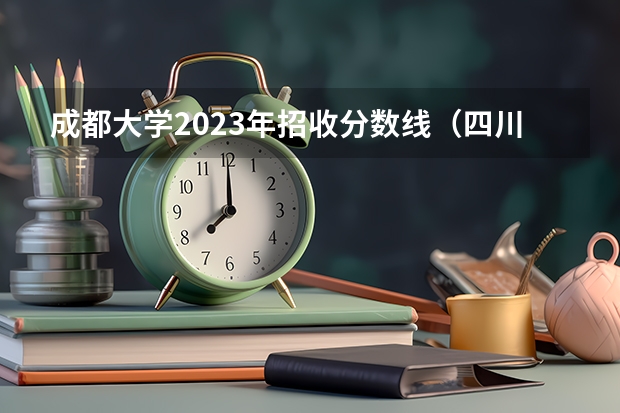 成都大学2023年招收分数线（四川二本师范最低录取线）