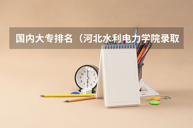 国内大专排名（河北水利电力学院录取分数线）