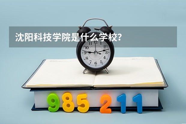 沈阳科技学院是什么学校？