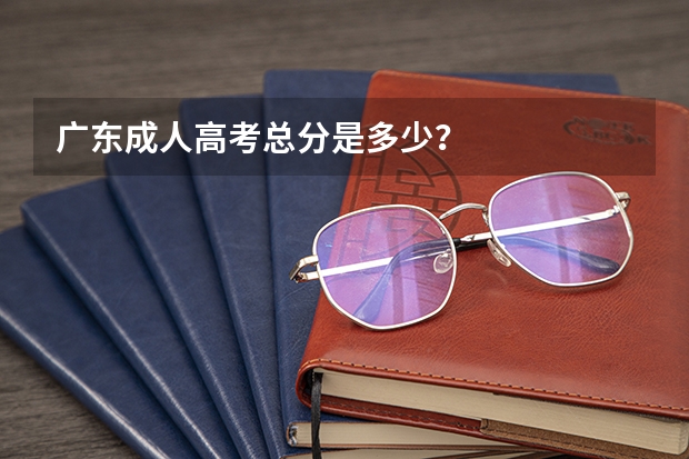 广东成人高考总分是多少？
