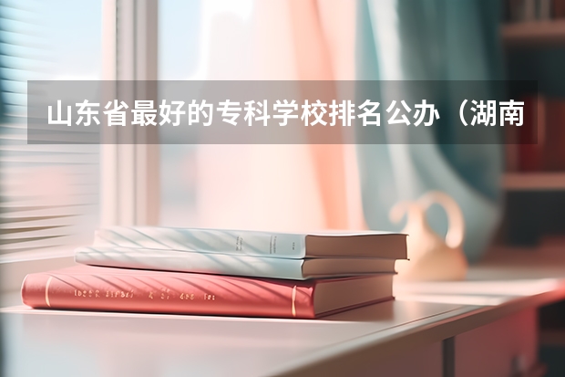 山东省最好的专科学校排名公办（湖南十大最好的专科学校）