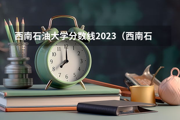 西南石油大学分数线2023（西南石油大学分数线）