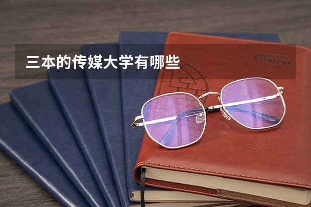 三本的传媒大学有哪些