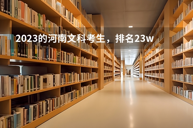 2023的河南文科考生，排名23w，总分360分，有希望上外省本科里的医学类专科吗？
