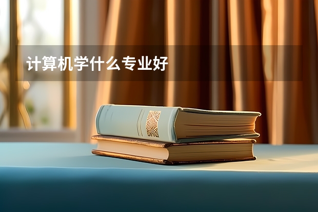 计算机学什么专业好