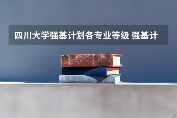 四川大学强基计划各专业等级 强基计划大学名单及专业