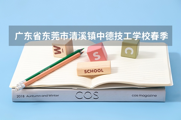 广东省东莞市清溪镇中德技工学校春季高考可以报考吗?