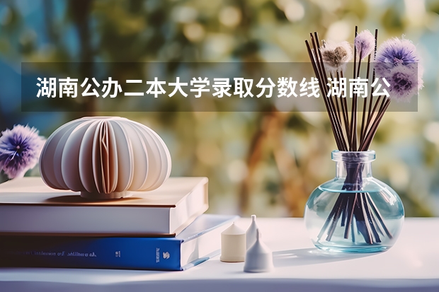 湖南公办二本大学录取分数线 湖南公办二本大学排名榜及分数线