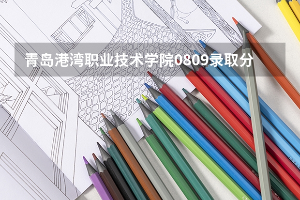 青岛港湾职业技术学院0809录取分数线多少，二批呢？这个学校咋样？