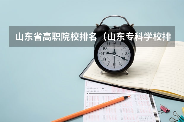 山东省高职院校排名（山东专科学校排名公办）