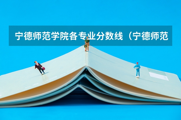 宁德师范学院各专业分数线（宁德师范录取分数线）