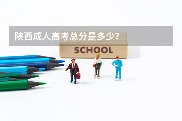 陕西成人高考总分是多少？
