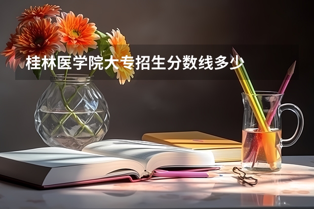 桂林医学院大专招生分数线多少