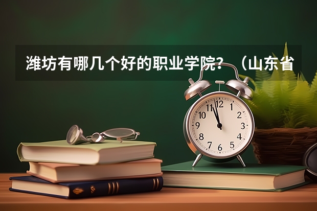 潍坊有哪几个好的职业学院？（山东省内国办专科院校排名）