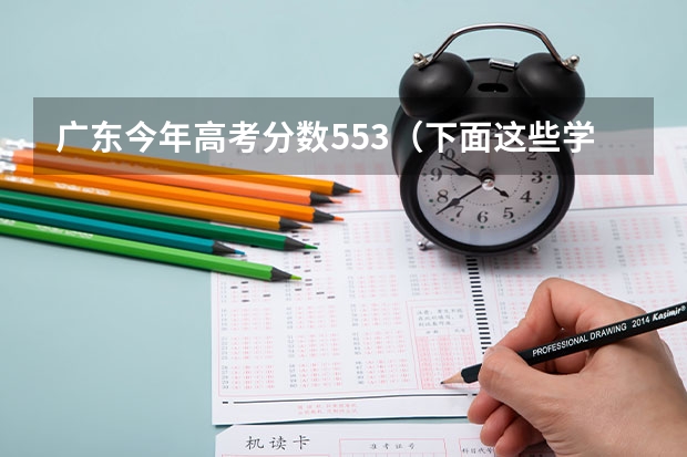 广东今年高考分数553(下面这些学校 帮我选择一个)