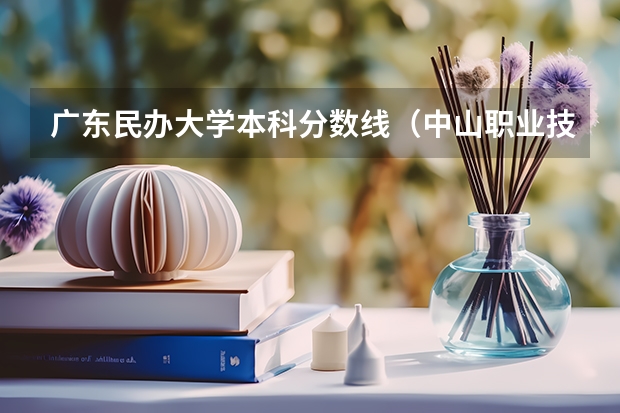 广东民办大学本科分数线（中山职业技术学院春季高考分数线）