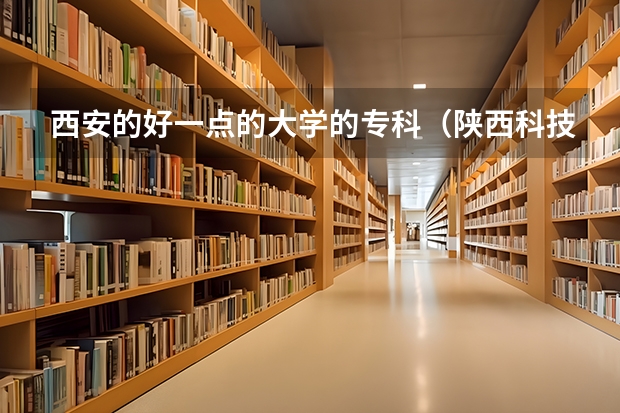 西安的好一点的大学的专科（陕西科技大学镐京学院录取分数线）