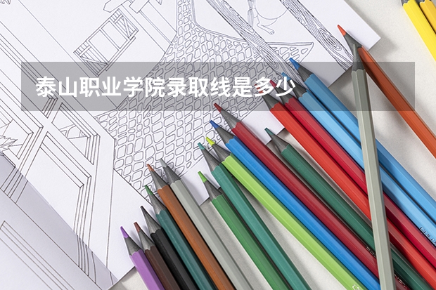 泰山职业学院录取线是多少