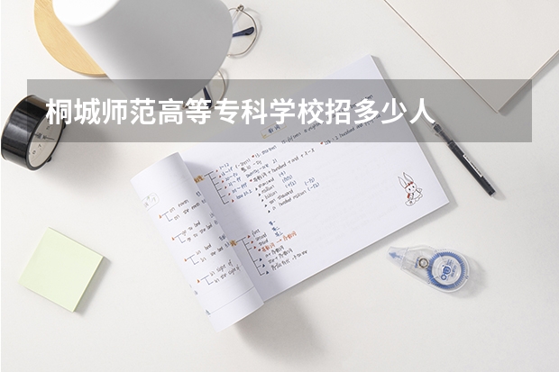 桐城师范高等专科学校招多少人