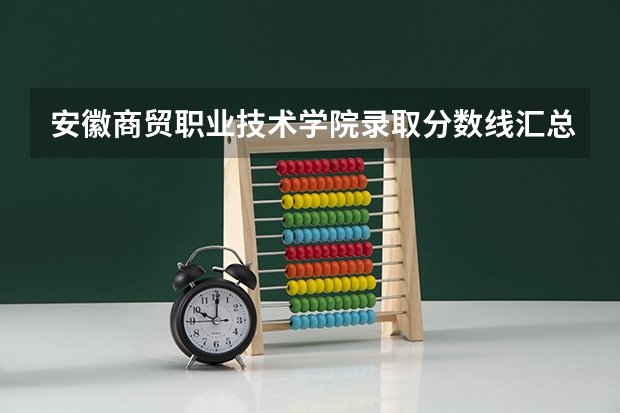 安徽商贸职业技术学院录取分数线汇总(山东单招学校及分数线)