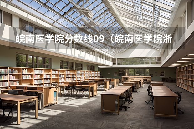 皖南医学院分数线09（皖南医学院浙江录取分数线）