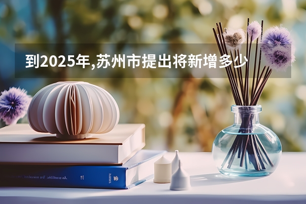 到2025年,苏州市提出将新增多少个全国重点实验室