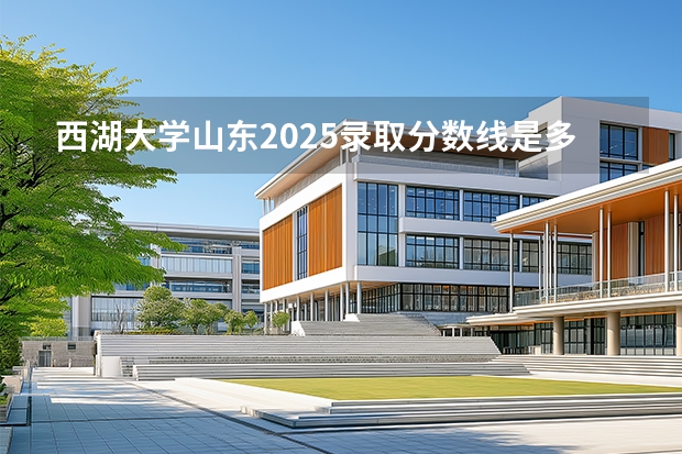 西湖大学山东2025录取分数线是多少