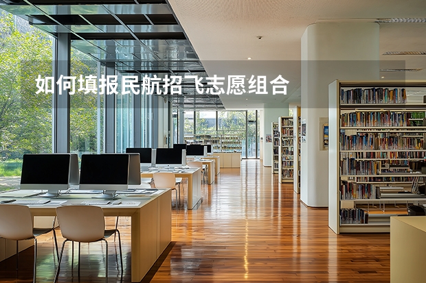 如何填报民航招飞志愿组合